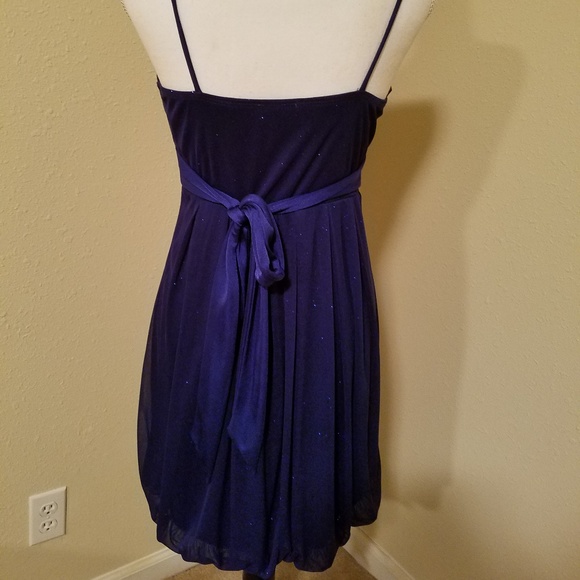 💎Sparkly Blue Bubble dress - Picture 2 of 5